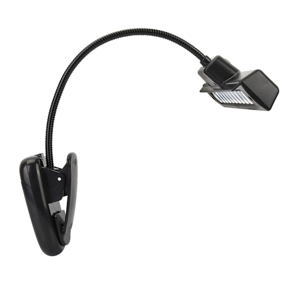 Bærbar orkester-notestativlys Fleksibel nakkeklips USB leselampe LED
