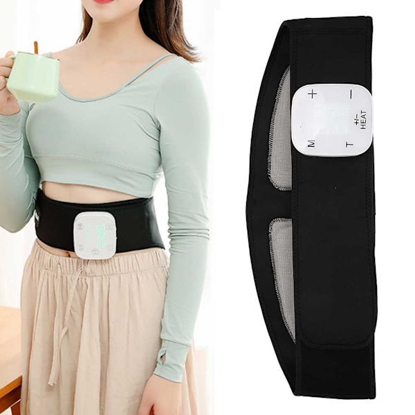 Bälte för behandling med fjärrinfraröd värme, smärtlindring, justerbar midjemassager (huvudmaskin, bälte) (M )