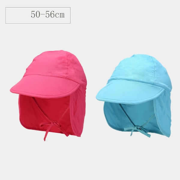 AVEKI Barn Solhatt Utomhus Pojkar Flickor Lek Hatt Nackskydd UPF 50+ Mesh Stor Brätte Snabbtorkande 4-8 År Vandring Fiske, Gul
