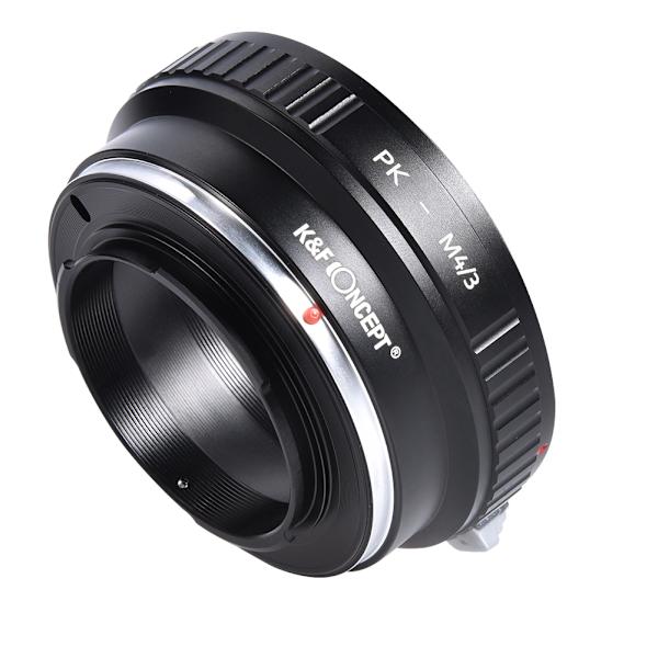 K&F Concept 1 st robust objektivadapterring för PK-objektiv för M4/3-kameror med DSLR-fattning