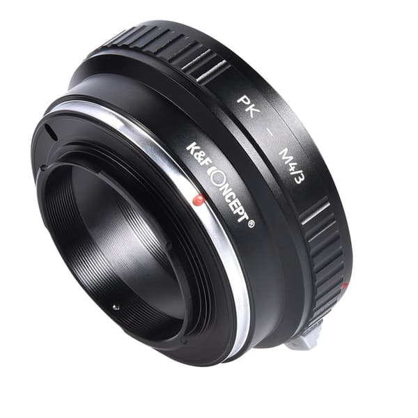 K&F Concept 1 stk. holdbar objektivadapterring til PK-objektiv til M4/3-montering DSLR-kameraer