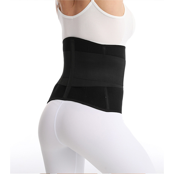 Midjetränare för kvinnor, midjetränare för kvinnor viktminskning vardagskläder, fitness midjebälte justerbar smalare kroppsskulptör (2XL)