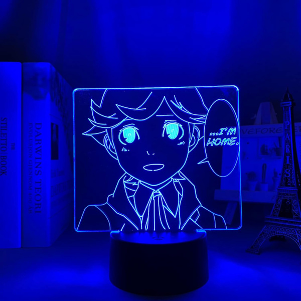 WJ 3D-lampa Anime Persona 3 Ken Amada för sovrumsdekoration nattlampa barn barn födelsedagspresent Manga Persona 3 LED-lampa