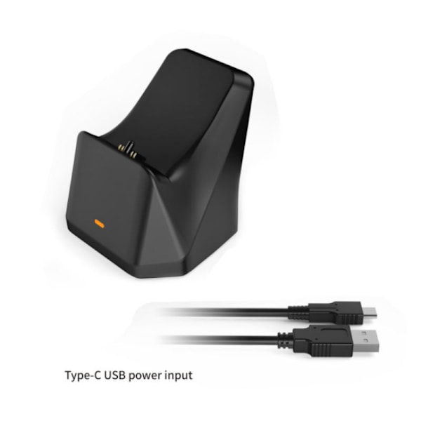 PS5-ohjaimen USB-laturi, Yksi latausasema, Telakka, Alusta, Sony Playstation 5:lle, PS5-ohjaimelle, Uusi