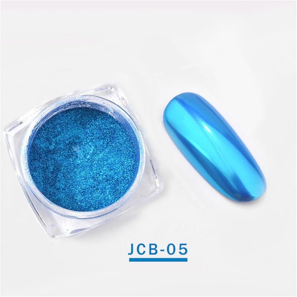 Nagelkonstdekorationer Nagel Mirror Shining Powder DIY Nails Art Glitter Powder (JCB05)