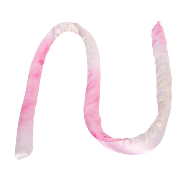 Spiral Lock Hår Tie Tie Dye Rosa Män Kvinnor Böjlig Dreadlocks Hår Tie Ponytail Hållare Tillbehör