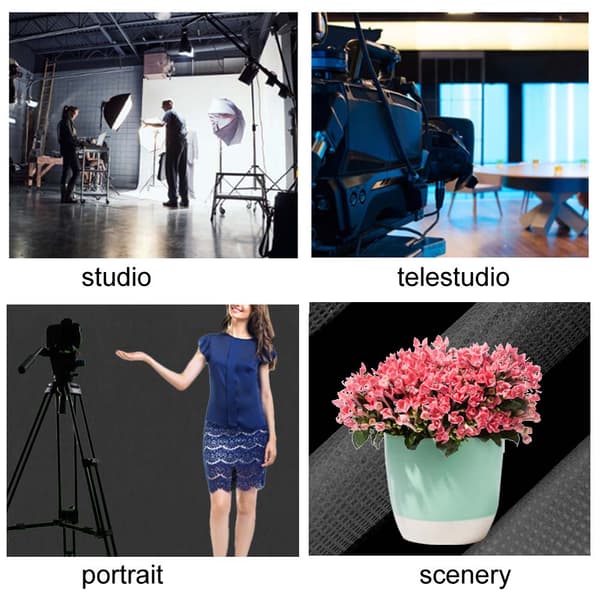 1,6*3m/5,2*9,8ft Fotografi Chromakey Baggrund Studio Bomuld Stand Baggrund (sort)