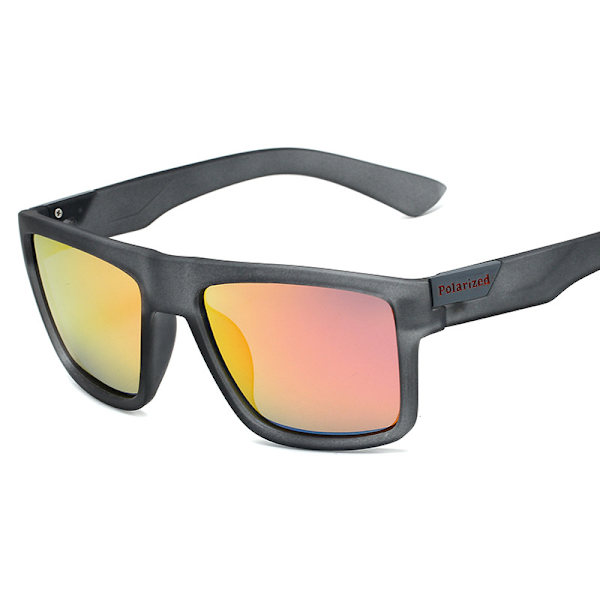 Flat Top Hip Hop Rapper Retro Aviator Solbriller