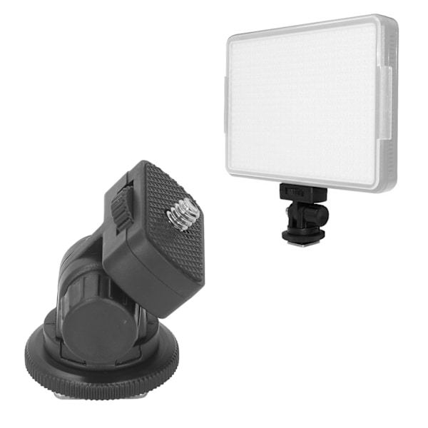 Blixtskoadapter med 1/4in skruvhål 180 graders lutning halkfri för SLR Micro SLR digitalkamera