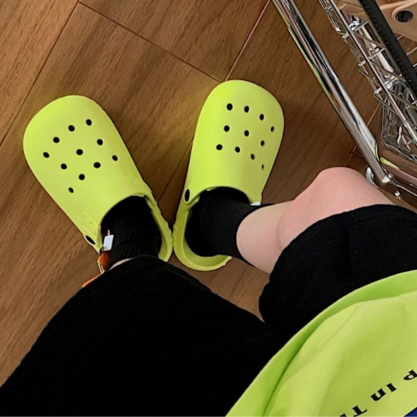 Damträdgårdsträskor Sandaler Tofflor - Grön (36/37 EU)
