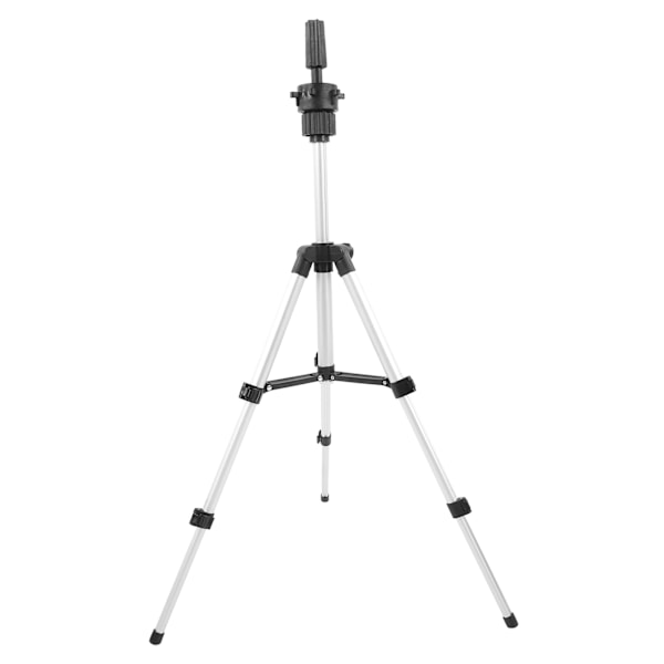 Tripod Perukhuvud Formhållare Stativfäste Aluminiumlegering Falskt Huvud Form StativSilver