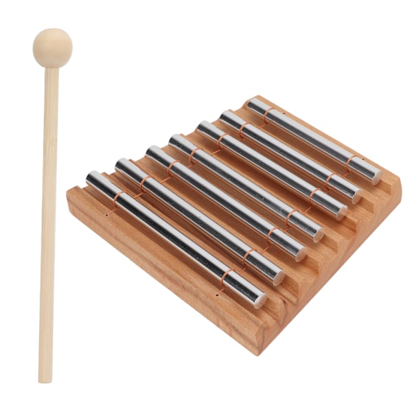 Energi Chime 7 Tone Hand Chimes Slagverksinstrument med klubba för klassrumshantering