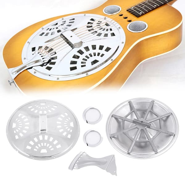 Spider Bridge Tailpiece Tilbehør til Dobro Resonator Gitar Reservedel