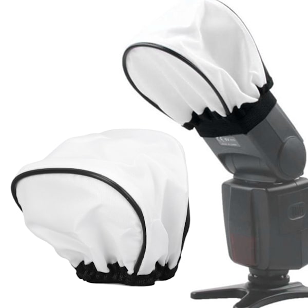 Kamera Softbox Diffuser Nylon Universell Bärbar Lätt Blixt Bounce Diffuser Softbox för Nikon Kamerablixt Ljus Speed Lights