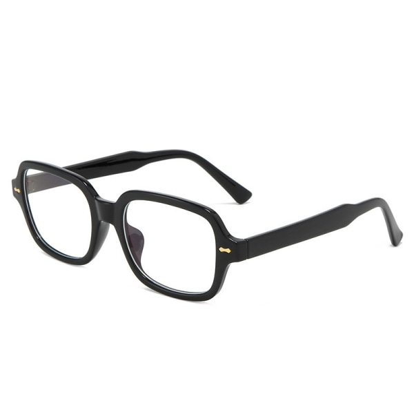 Rektangulära solglasögon Damer och män Trendiga Cool Retro 90-tals fyrkantiga UV-skyddsglasögon Hud