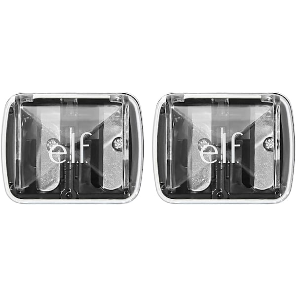 Dobbelt Blyantspidser, Praktisk, Essentielt Værktøj, Spidser, Let At Rengøre, Rejsevenlig, Inkluderer Ekstra Lille Blyantspidser 1 Count (Pack of 2)