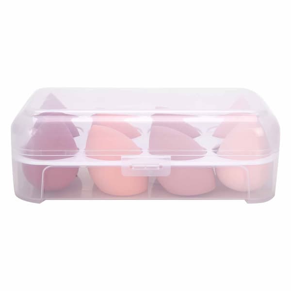 MAANGE 8pcs Makeup Sponge Set Kosmetisk Foundation Blending Sponge Blenders