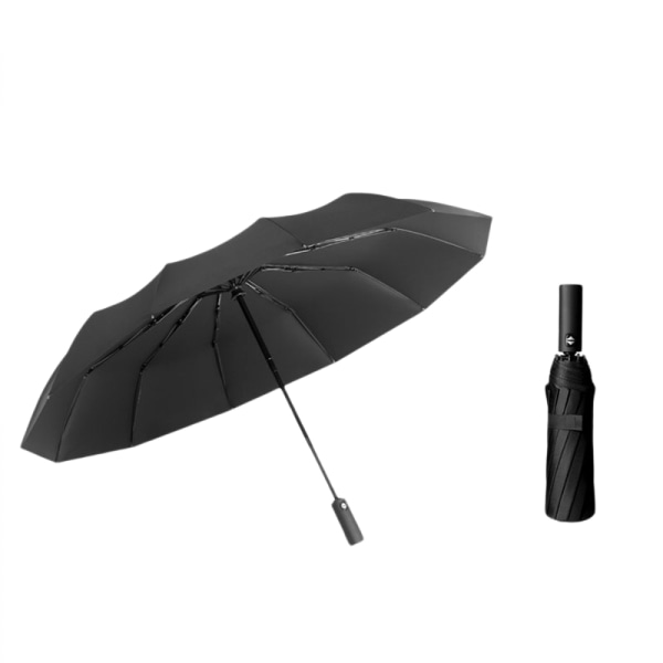 Paraply Kompakt reseparaply Starkt hållbart vindtätt paraply för regn Bärbart paraply - förstärkt kapell, ergonomisk