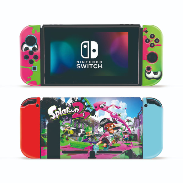 Suojaava Kotelo Switchille, TPU Ohut Kotelokansi Yhteensopiva Nintendo Switch Konsolin ja Joy-Conin kanssa