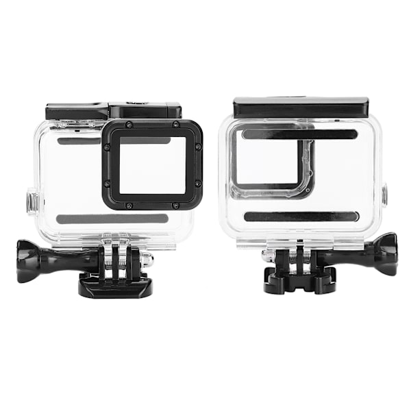 Vattentätt hölje för actionkamera med pekskärmsskydd för Gopro Hero 7 Silver White (Touch)