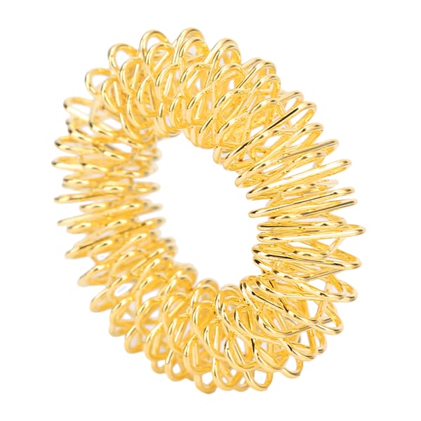 Pigge Sensory Fingerringe Fingermassage Stressaflastende Smerteterapi Ringe til Børn Voksne Guld
