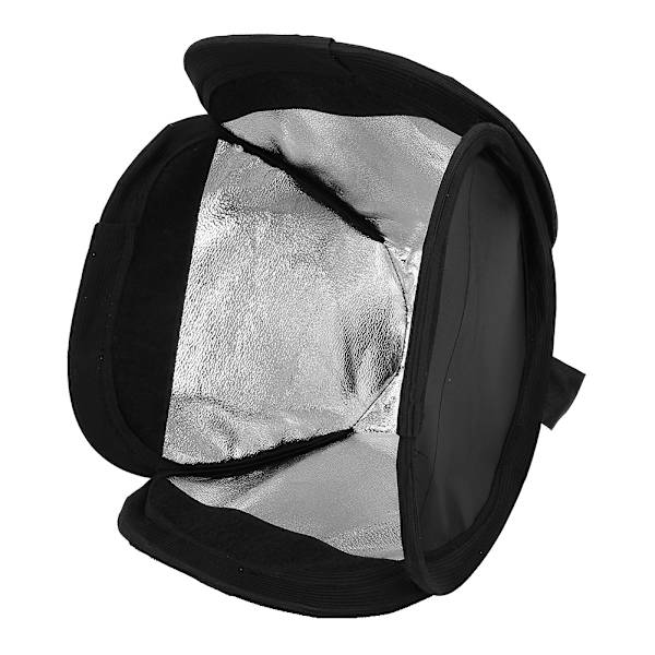 Universell hopfällbar lätt snabbkoppling blixtljusspridare softbox för DSLR 23*23cm