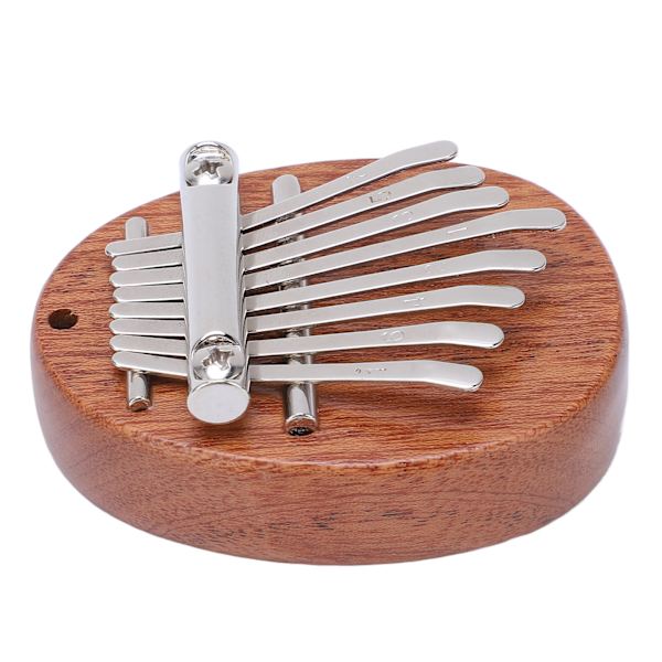Mini Tommelfingerklaver Massivt Træ Slidstærkt Bærbart Vidunderlige Lyde Kalimba til Børn