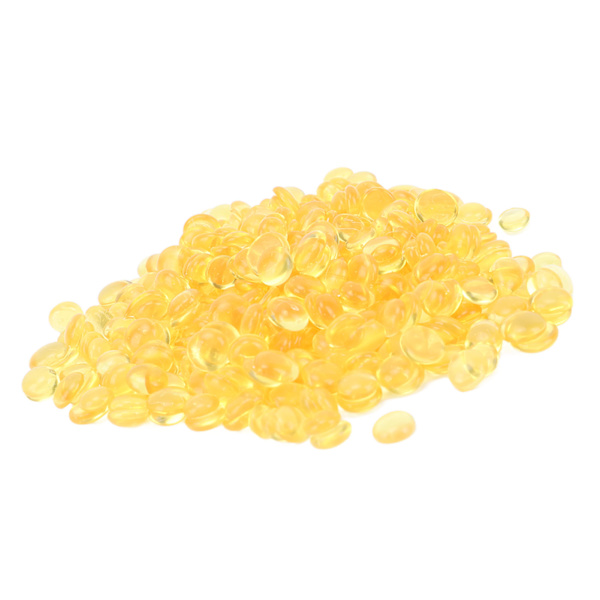 100g Hårforlengelse Granulat Gult Varmsmeltende Korn Lim Tips Pellets Transparent Perle for Å Lage Parykk Hårforlengelser