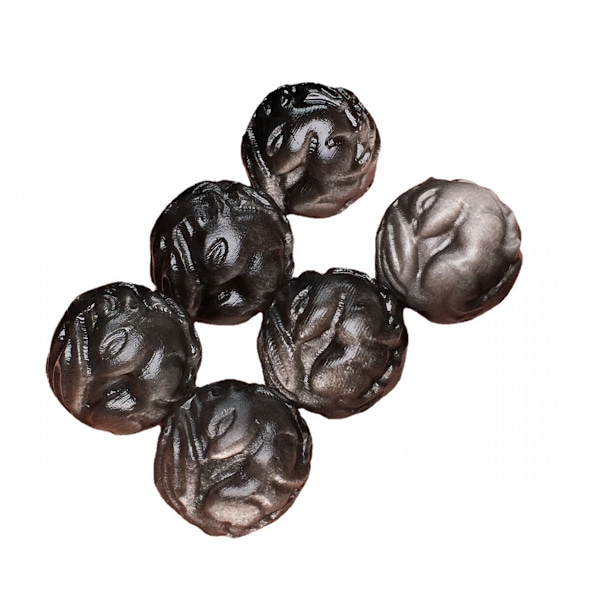 14mm Kristallsten Ädelstenar räv för smyckestillverkning DIY, silverfärgad Obsidian