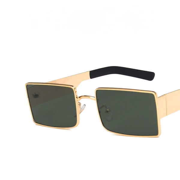 Black Lens Classic Solglasögon - Style Unisex Shades UV400 Protective Herr Dam (grön)