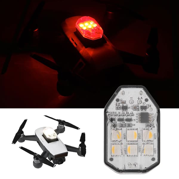 Universell sterk drone nattflylys lampe tilbehør for DJI Mavic2/phantom 4Pro 3SE/spark