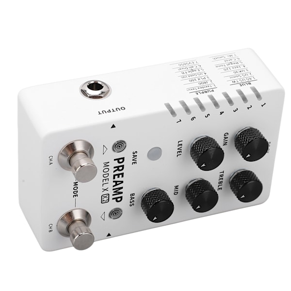 Digital forforsterker effektpedal Multi Channel Single Block GIR Box Model Sampling Effektor