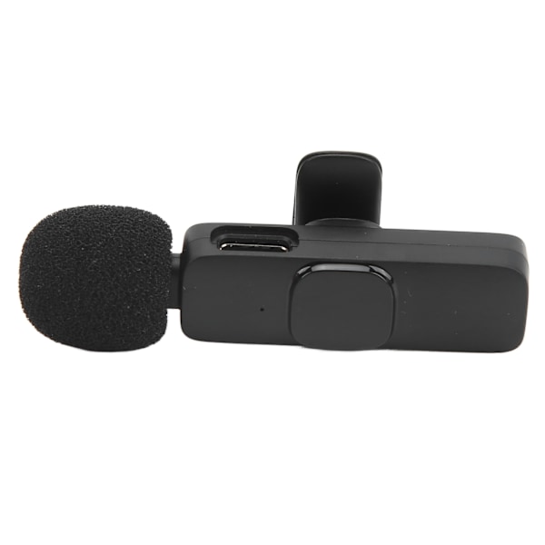 Trådlös Lavalier-mikrofon Intelligent Noise Cut Automatisk parning Kompakt mikrofon för Live Broadcast Gaming Phone 2