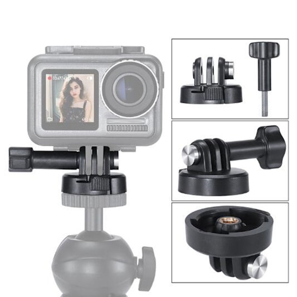 Ulanzi U-19 Snabbfäste Bas Snabbinstallationsfäste med Låsskruv för DJI Osmo Action C