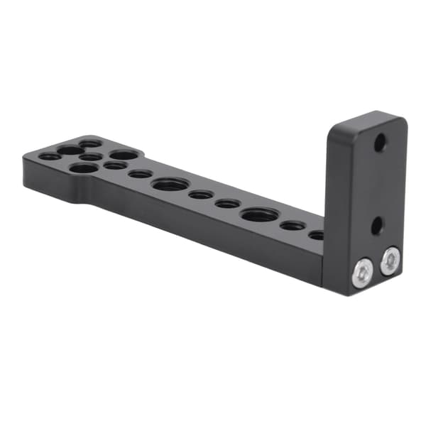 STARTRC Svart aluminiumslegering utvidet Longboard monteringsplate tilbehør for DJI Ronin-S/SC