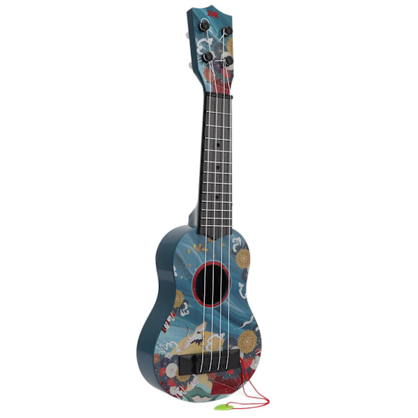 Lasten leluukulele Mini muovikitara musiikkiväline esikoululaisille lahjaksi Sininen