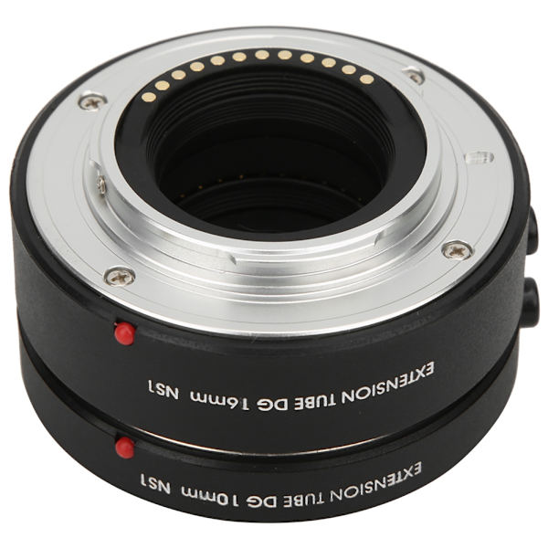 NS1 Autofokus Makroförlängningsrör Adapterring 10mm+16mm för Nikon 1 Mount Kamera