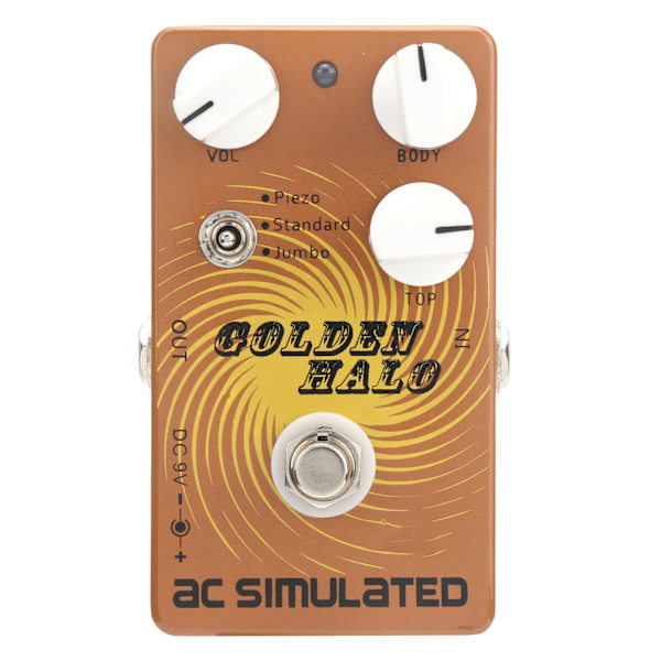 AC Analog Pedal Elektrisk Gitar Effektdeler 3 Moduser Musikkinstrument Tilbehør