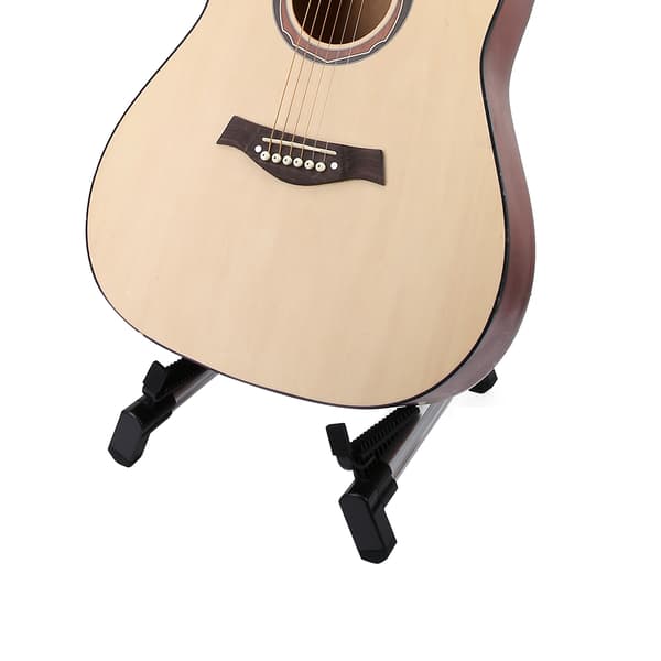 Foldbar A-formet guitarholderstativ til violin, guitar, bas - bærbar