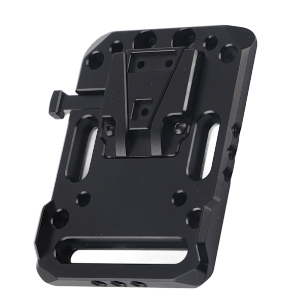 Full Metal V Mount Batteriplatta Bas CNC Anodiserad Bearbetning V Lock Batteri Snabbfrigöringsplatta Adapter