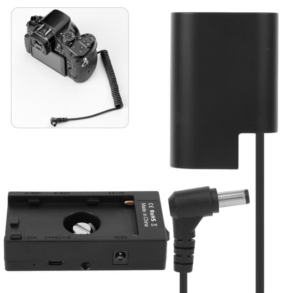 Full Coded DMW‑DCC12 Dummy Batteri Pack Koppling Adapter för GH3 GH4 GH5 GH5S Kamera
