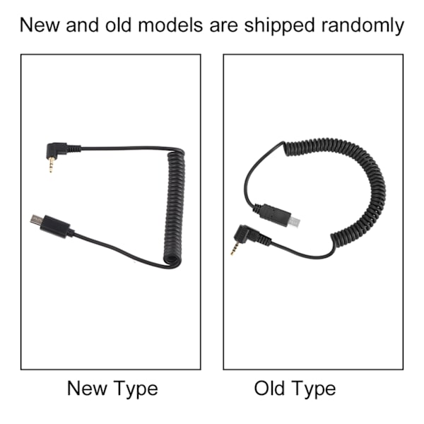 2,5 mm S2 fjärranslutningskabel för A7 A7R NEX‑3NL A6000 A58 HX300 RX100N