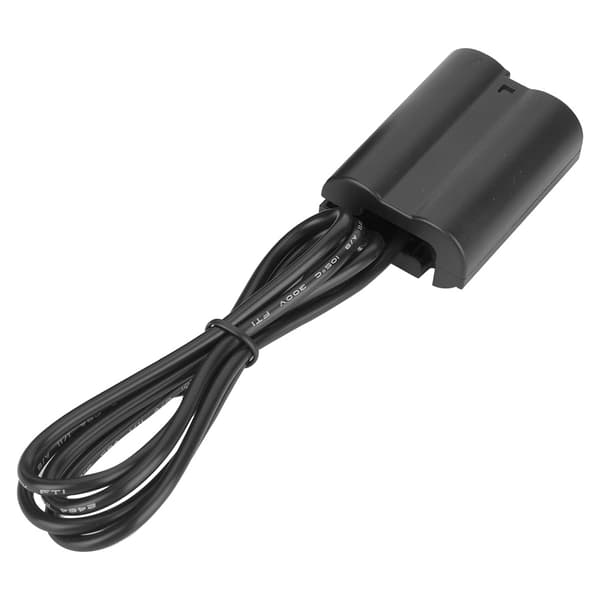 En EL15 Fuldt Kodet Ekstern Dummy Batteri Strømadapter til Nikon D500 D600