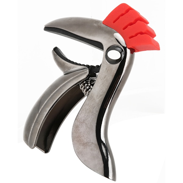 Fugleformet guitar capo i zinklegering - nemt skift mellem folk og pop - musikalsk instrument tilbehør - blank sort