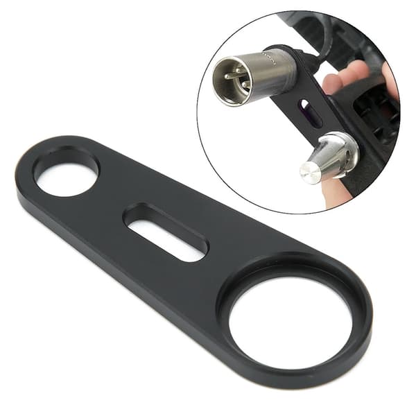 Aluminiumlegering Trådlös Sändare Fast Stöd MIC Mikrofon Startare Fixering Stativ Spänne