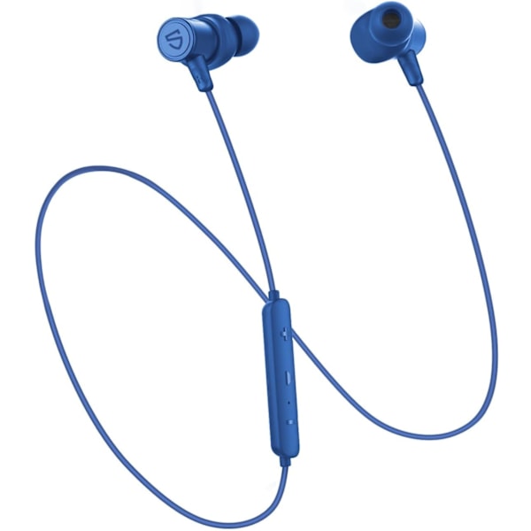 Q30 HD+ Bluetooth-hörlurar i örat stereo trådlösa 5.2 magnetiska hörlurar IPX5 svettsäkra öronsnäckor med mikrofon för sport, 10 mm drivrutiner