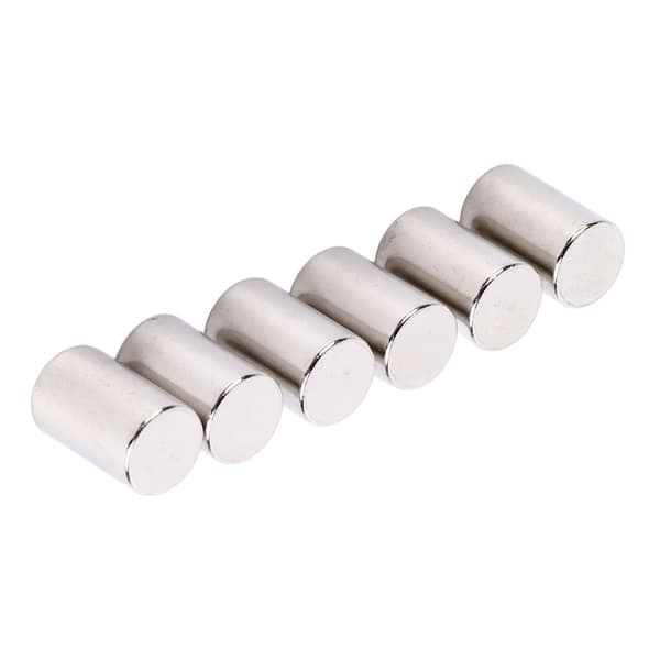 6 st elektrisk gitarr polpjäxa metall professionell pickup slug stång för basgitarr