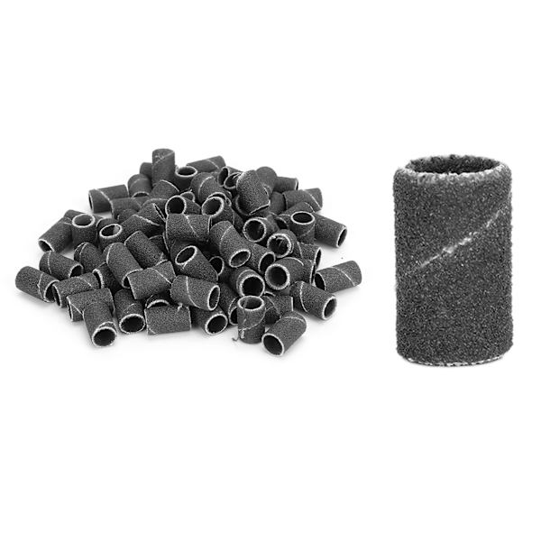100 st Nail Art Sanding Bands Manikyr Pedikyr Nagelborr Bits Tillbehör VerktygHQ-13 180#