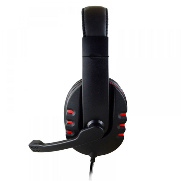 Trådbundet spelheadset för PC PS4 PS5 Xbox One hörlurar med brusreducerande mikrofon, bas, 3,5 mm bärbar dator headset, Nintendo Switch/ps