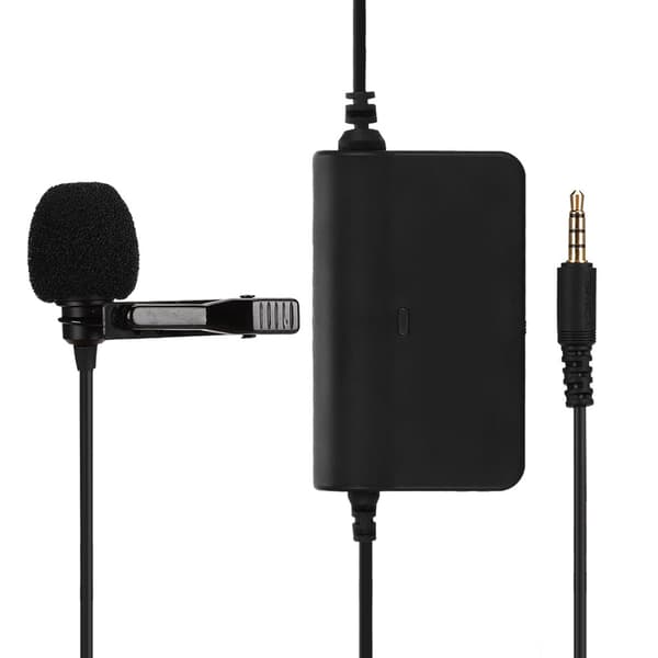 COMICA CVM-V05 Mini Kompakt Universal Lavalier Mikrofon til Smartphone Action Kamera